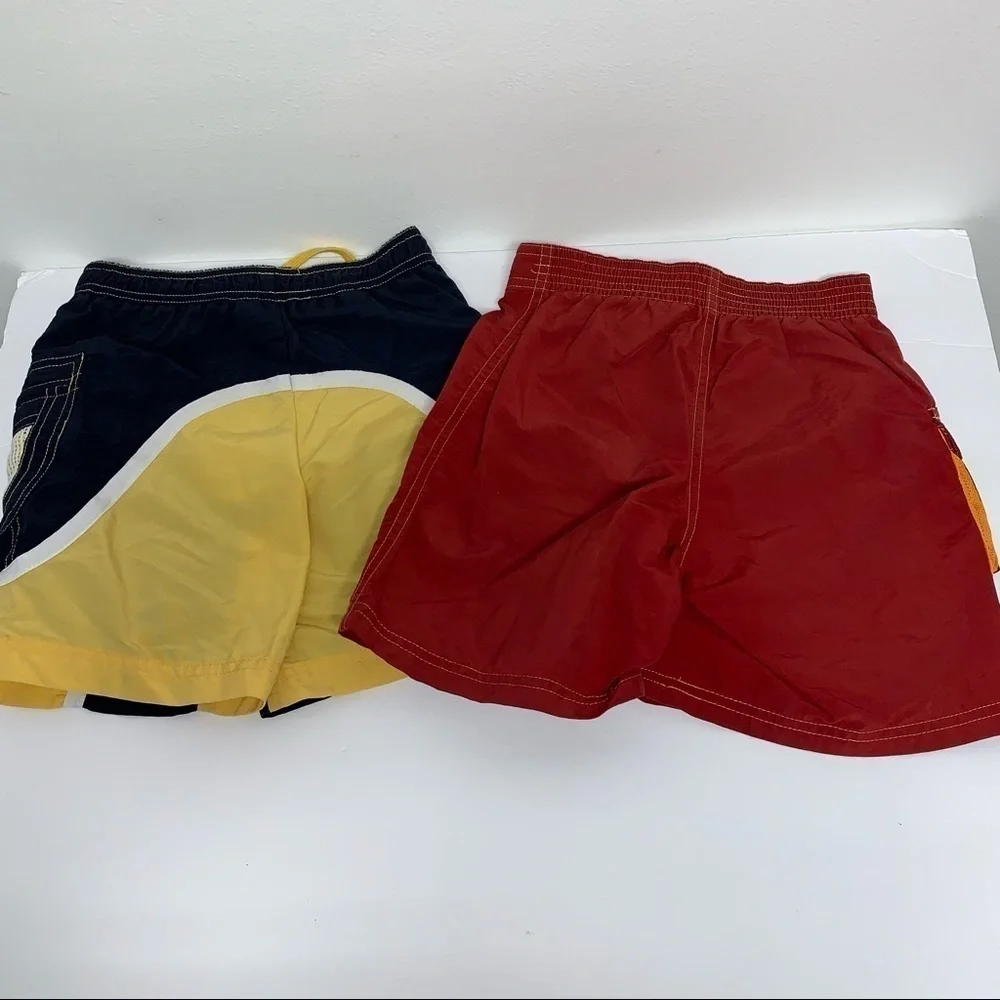 OLD NAVY Boys Size 4/5 & 5 Lot of 2 Boys' Swimwear Swim Trunks